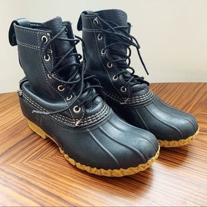 L.L. Bean Women’s Duck Boots Limited Edition Black